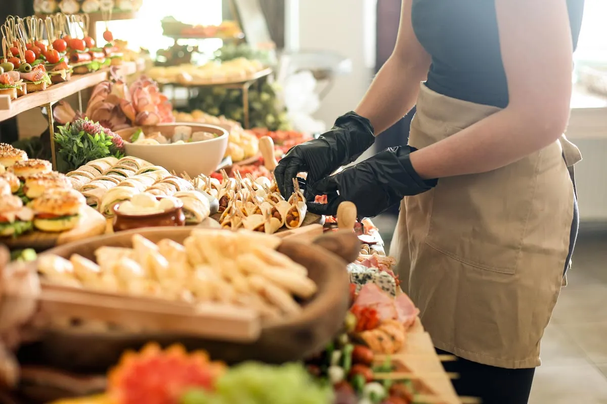 Cateringservice med smörgåsar och fika från Gamla Bibliotekscaféet Umeå